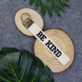 BE KIND Embroidered Christian Keychain