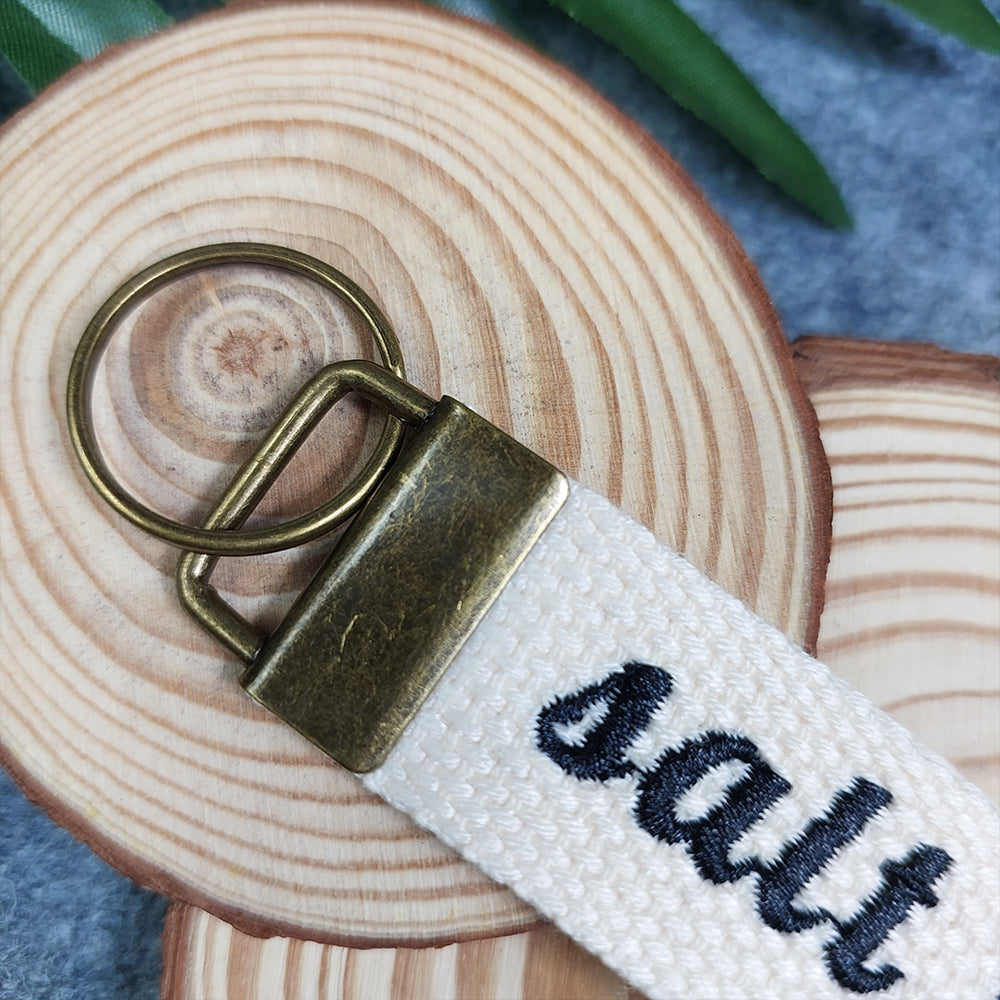 SALT + LIGHT Embroidered Christian Keychain